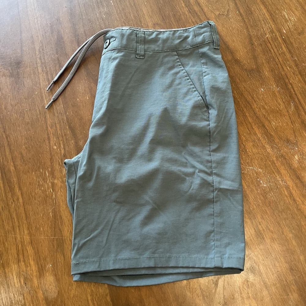 Marsh Wear Mens 32 Performance Shorts Green MWS3002 Stretch Quick Dry Fishing